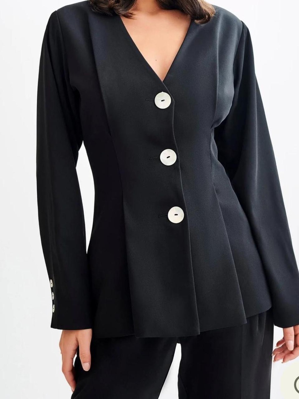 MESHKI Kendall Balloon Sleeve Jacket - Picture 2 of 7